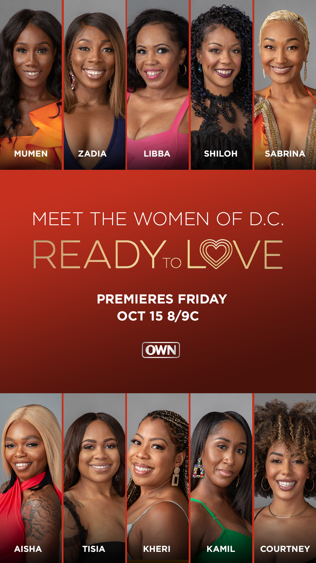 Ready To Love Key art and cast photos for DC season