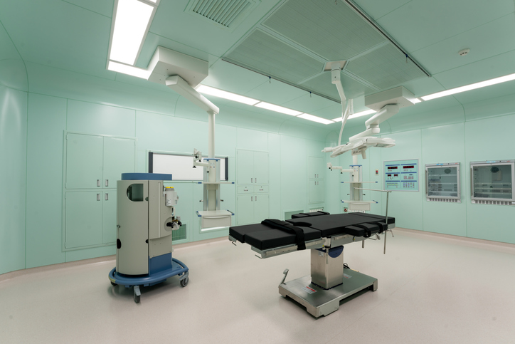 The new operating room at the hospital