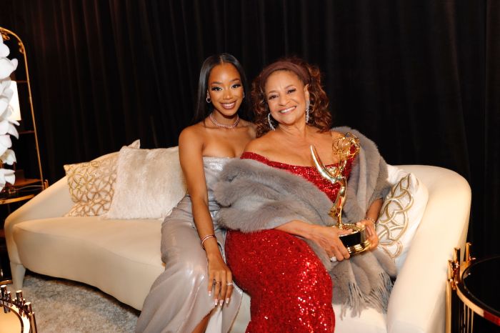 Celebrities at Emmy Awards Backstage Gifting Suite