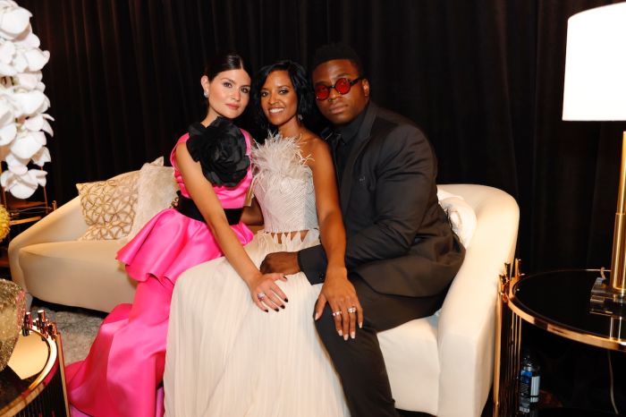 Celebrities at Emmy Awards Backstage Gifting Suite