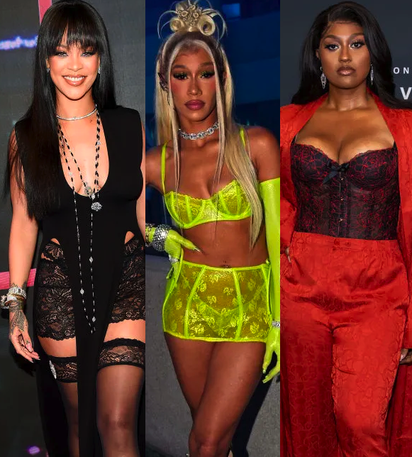 Rihanna, Bia and Jazmine Sullivan