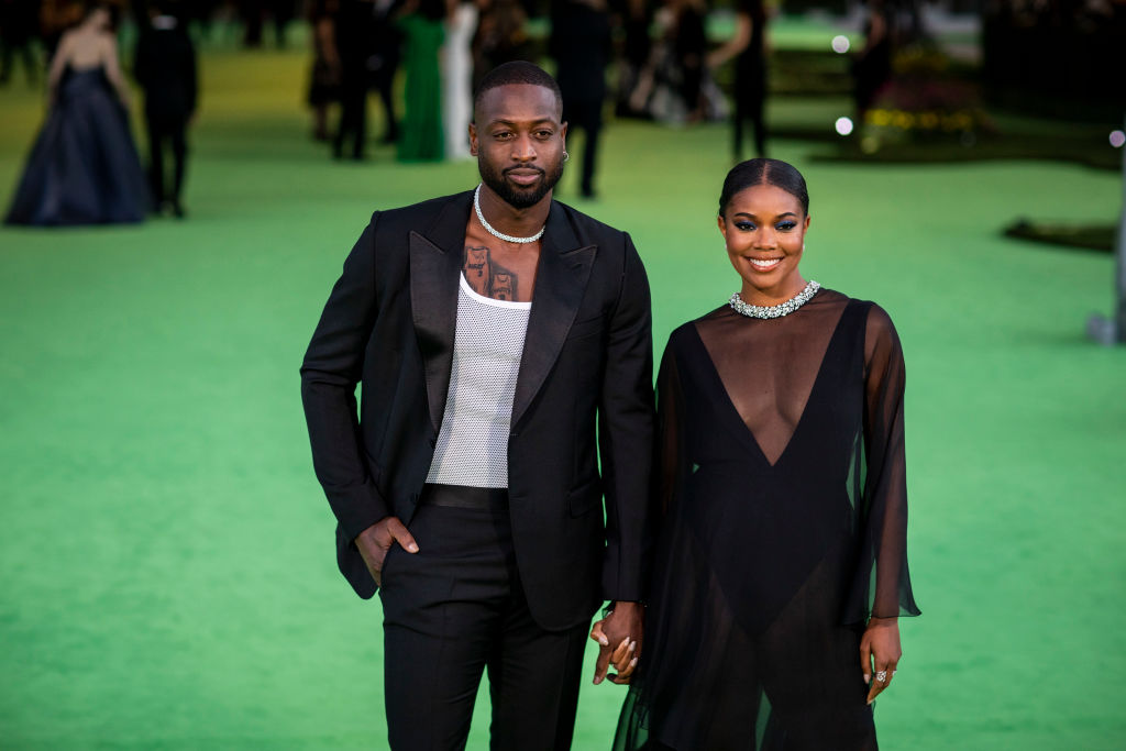 Arrivals on the green carpet of the Academy Museum of Motion Pictures Opening Gala