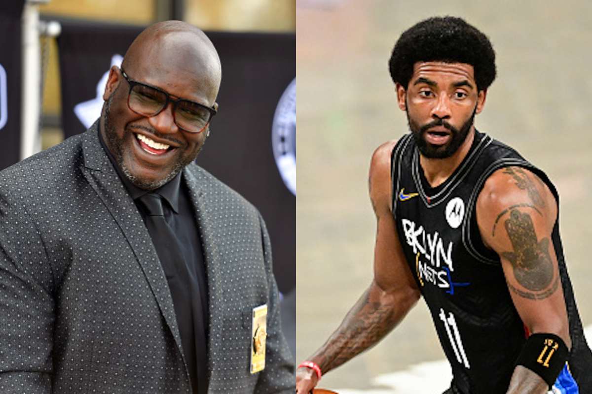 Kyrie Irving Shaquille O'Neal COVID-19 vaccine