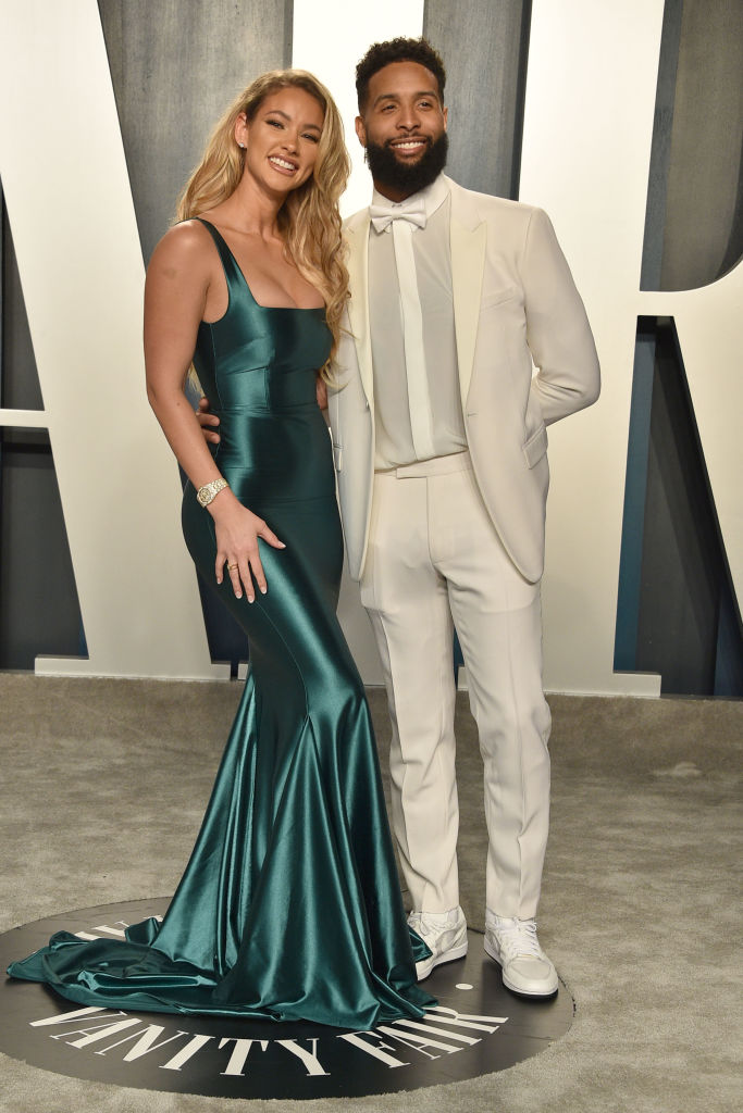 Odell Beckham and Lauren Wood