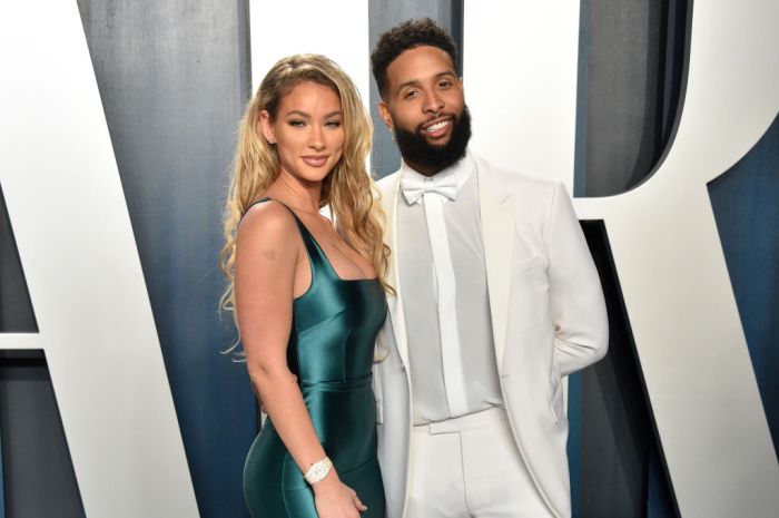 Odell Beckham and Lauren Wood