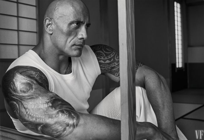 The Rock x Vanity Fair