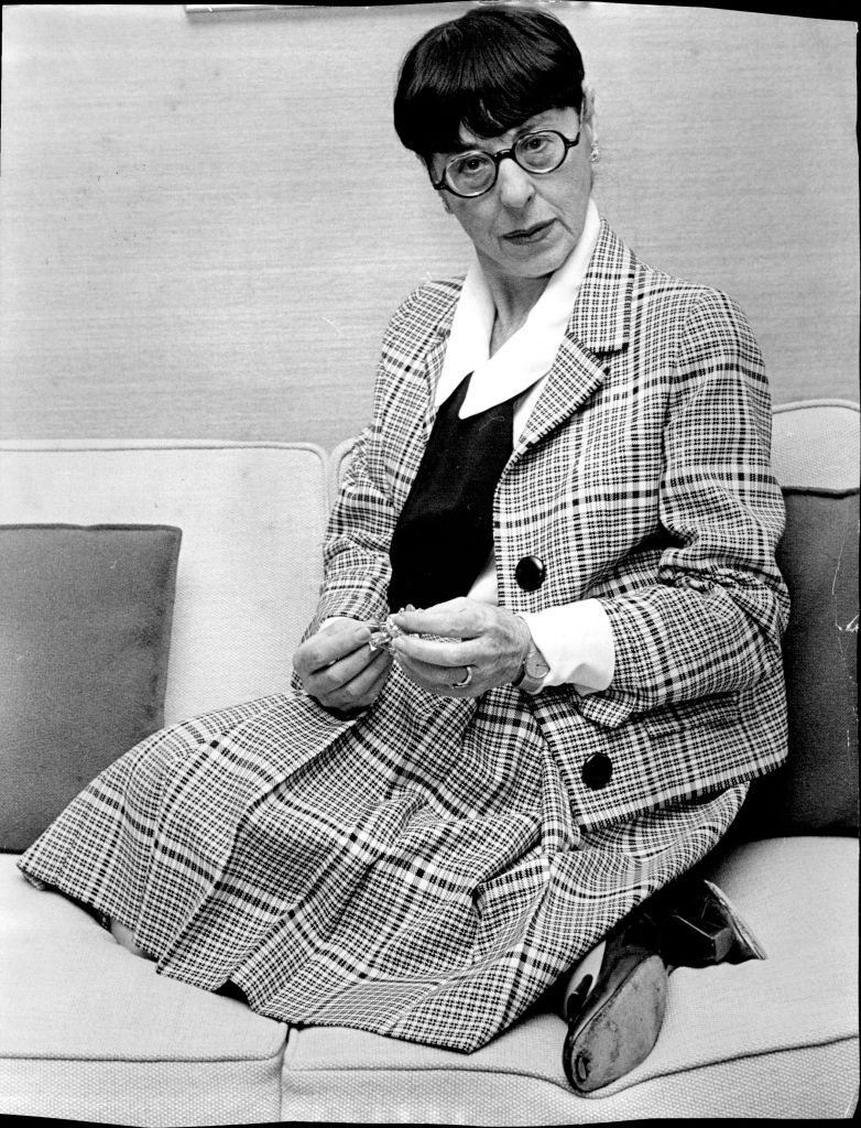 American fashion designer, Edith Head.