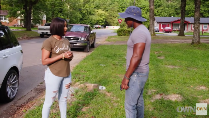 Screengrab of Martell and Melody Holt from OWN's "Love & Marriage: Huntsville"