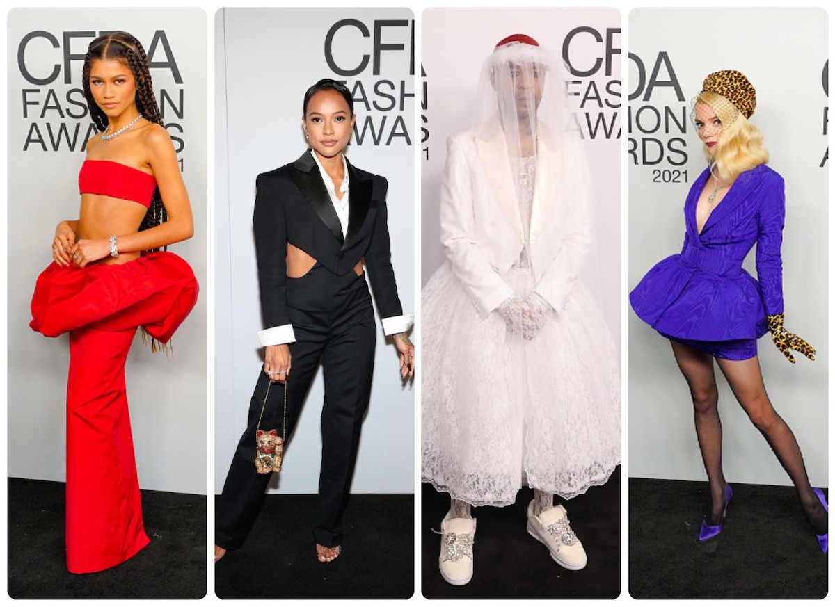 Karrueche Tran at the 2021 CFDA Awards