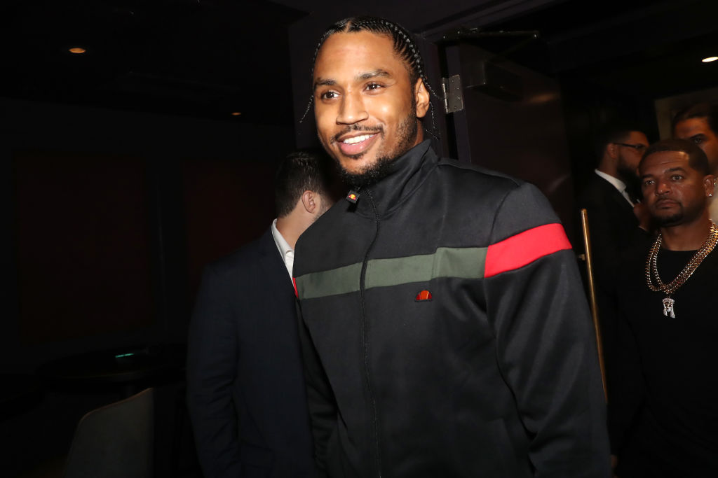 Trey Songz Visits Sapphire New York