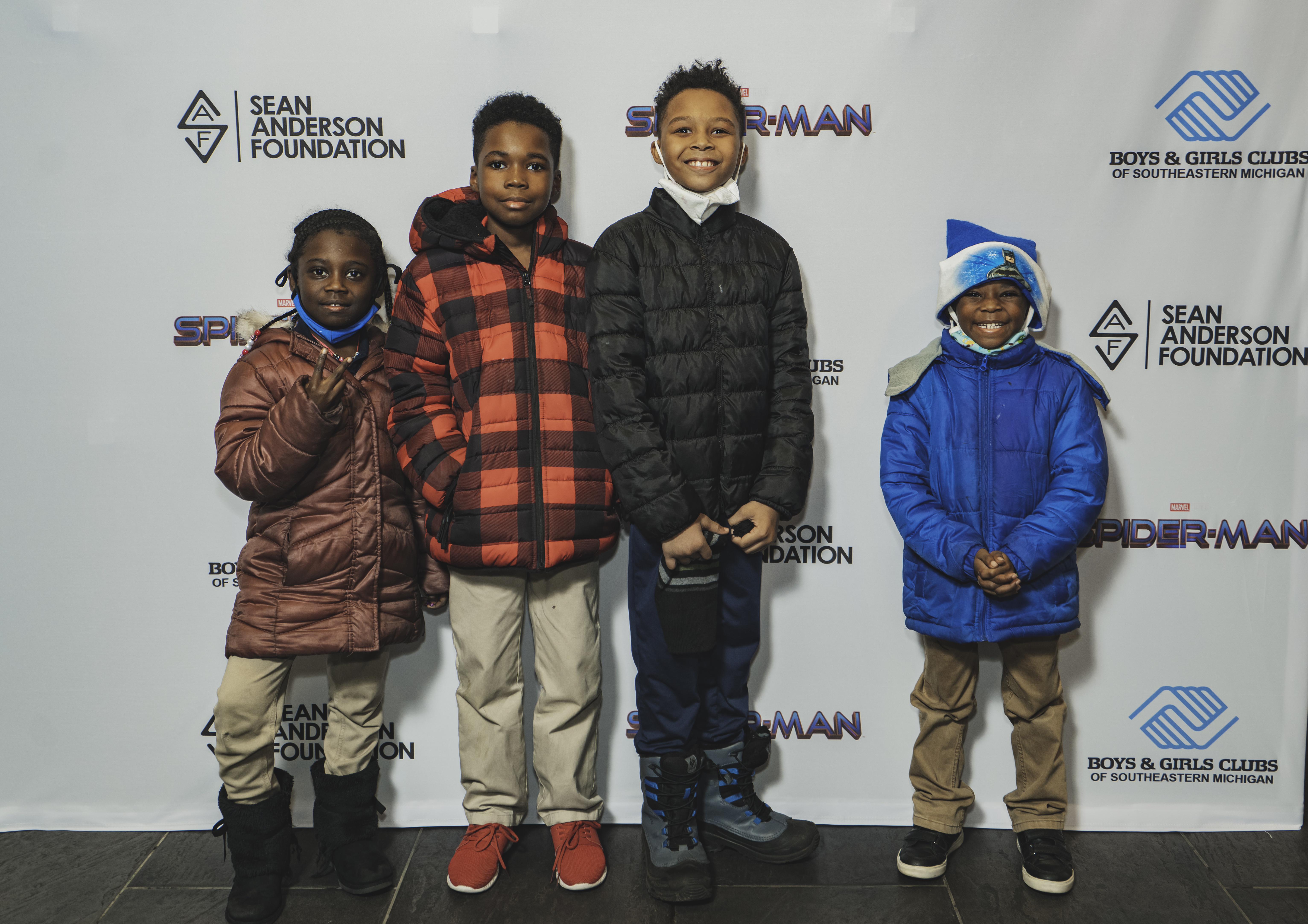 Big Sean x Spiderman screening assets