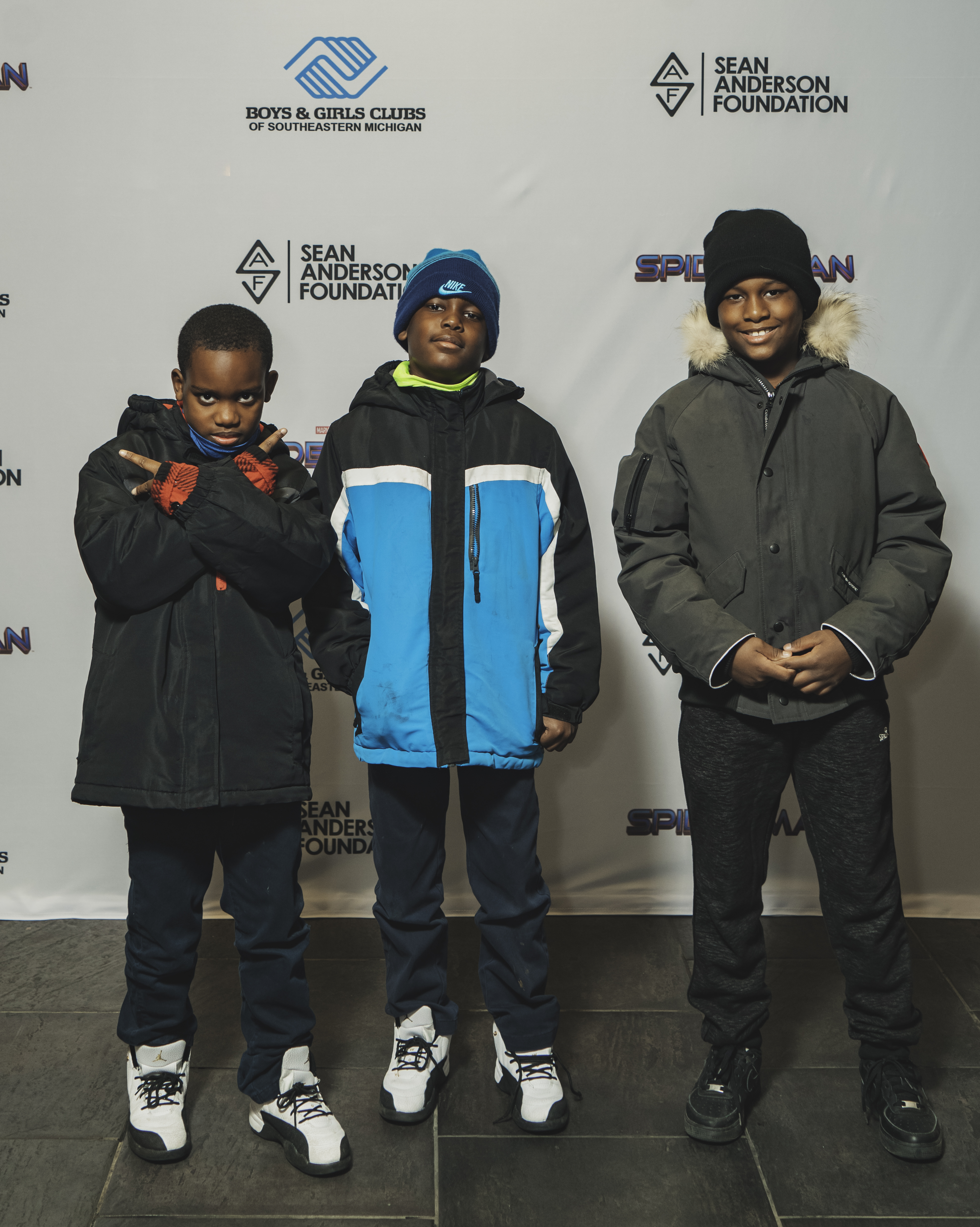 Big Sean x Spiderman screening assets