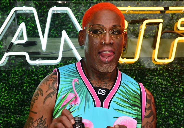 Dennis Rodman Hosts ManTFup Launch