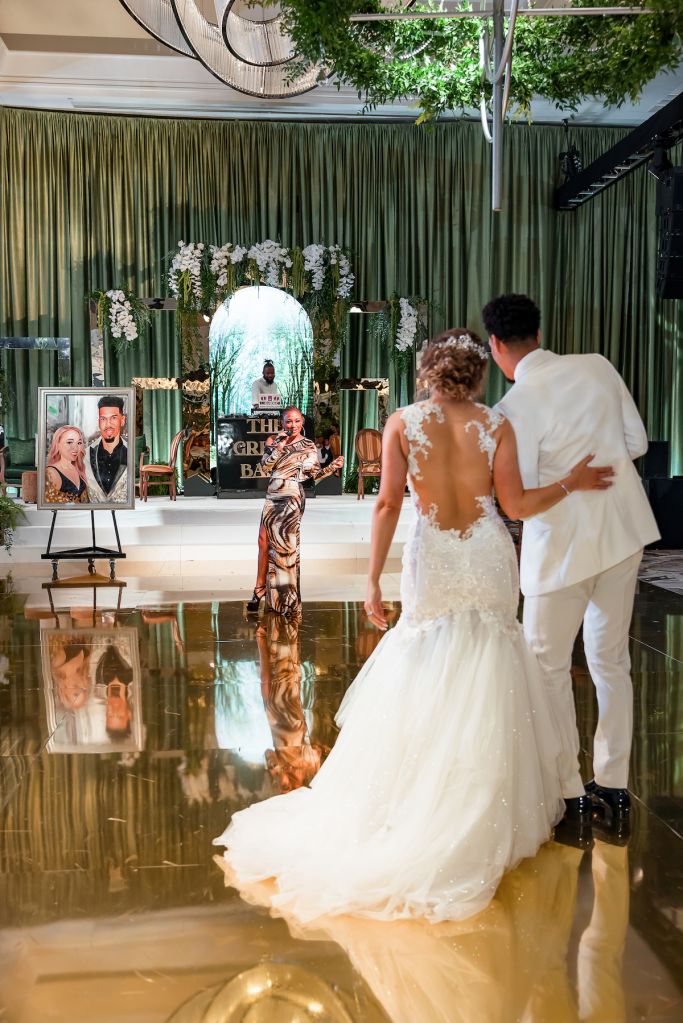 Danny Green and Blair Bashen The Green Bash wedding photos