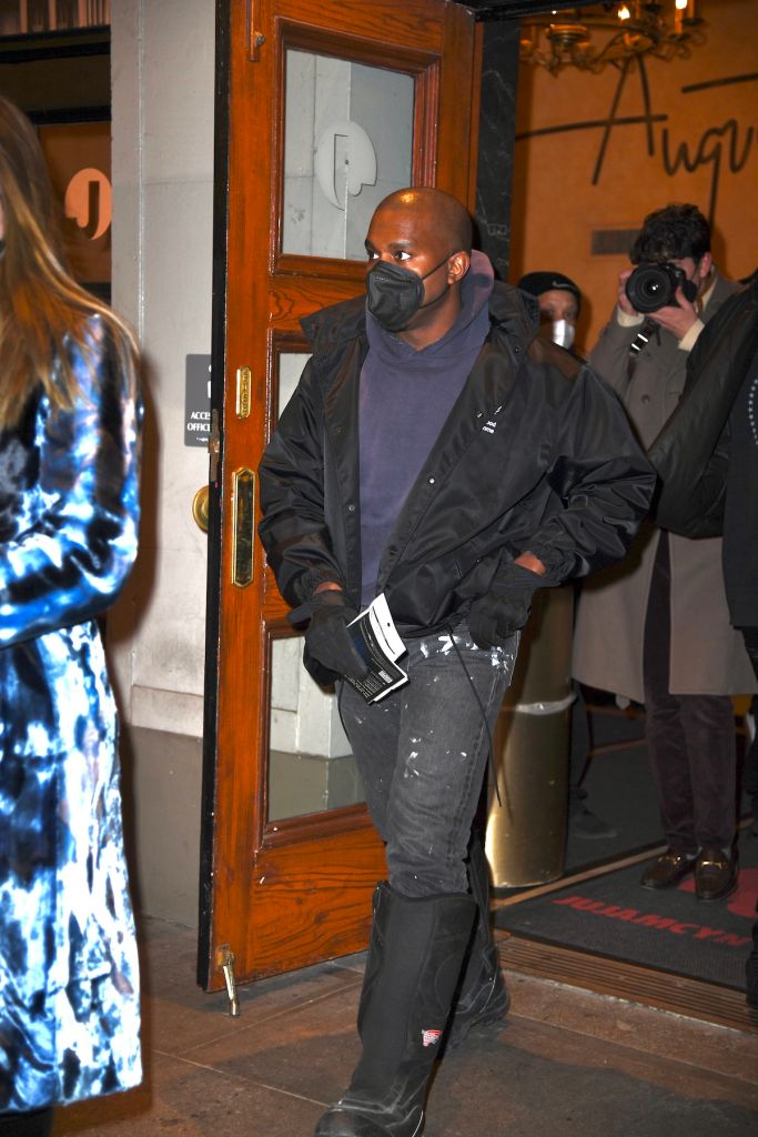 Kanye West and Julia Fox had a date to see "Slave Play"