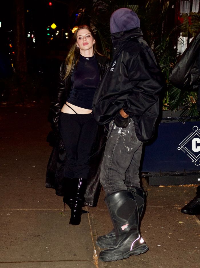 Kanye West and Julia Fox Carbone dinner date