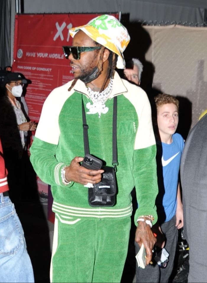 2 Chainz leaves SoFi Stadium following Rams 2022 Super Bowl win
