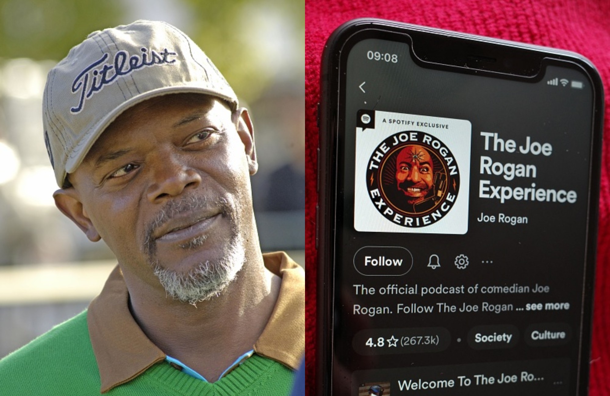 Joe Rogan Samuel L. Jackson