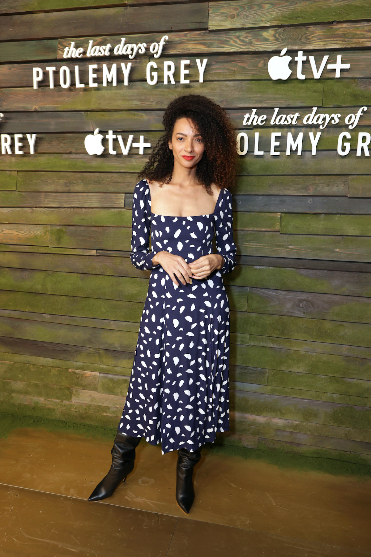 Kendall Keith attends the series premiere of Apple Original limited series “The Last Days of Ptolemy Grey” at The Bruin in Los Angeles, CA, on March 7, 2022. “The Last Days of Ptolemy Grey” premieres on Friday, March 11, 2022 on Apple TV+.