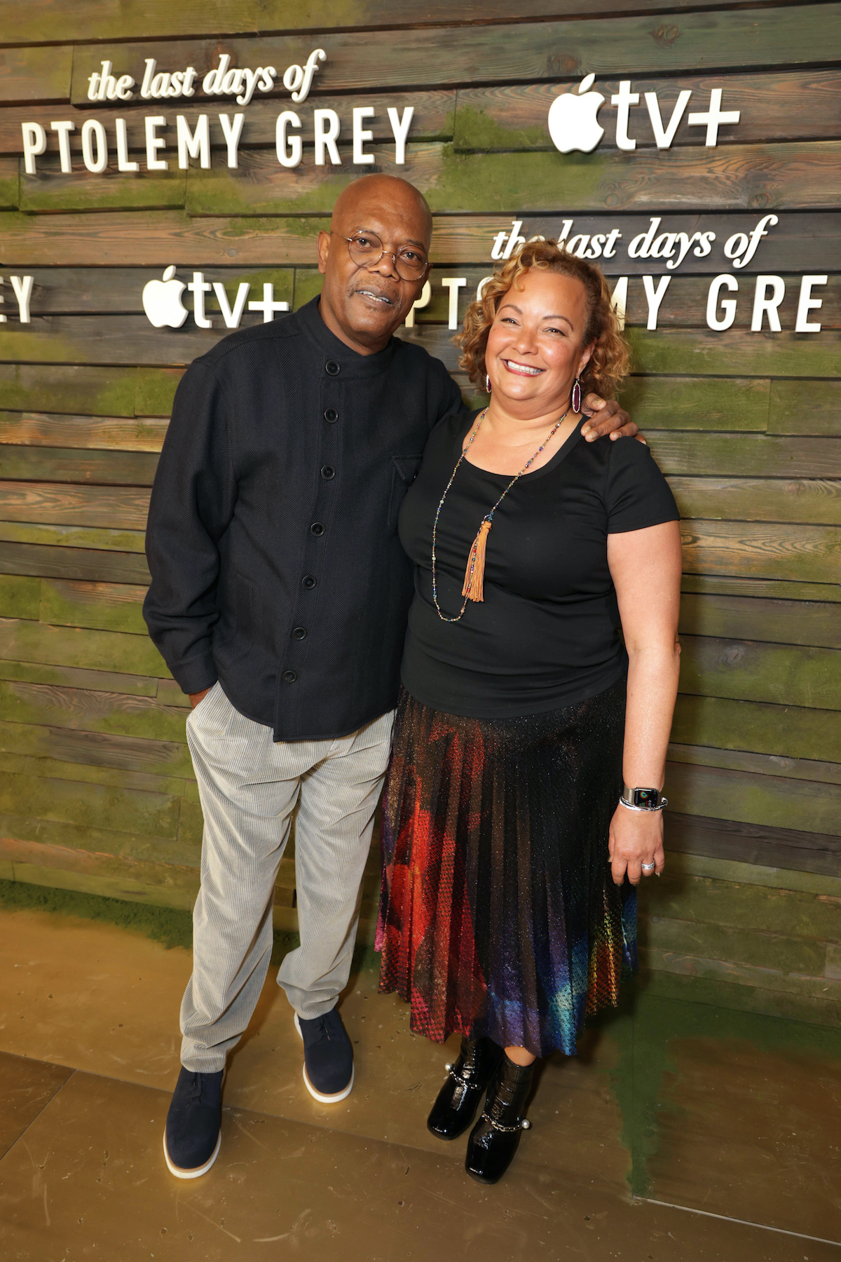 Samuel L Jackson attends the series premiere of Apple Original limited series “The Last Days of Ptolemy Grey” at The Bruin in Los Angeles, CA, on March 7, 2022. “The Last Days of Ptolemy Grey” premieres on Friday, March 11, 2022 on Apple TV+.