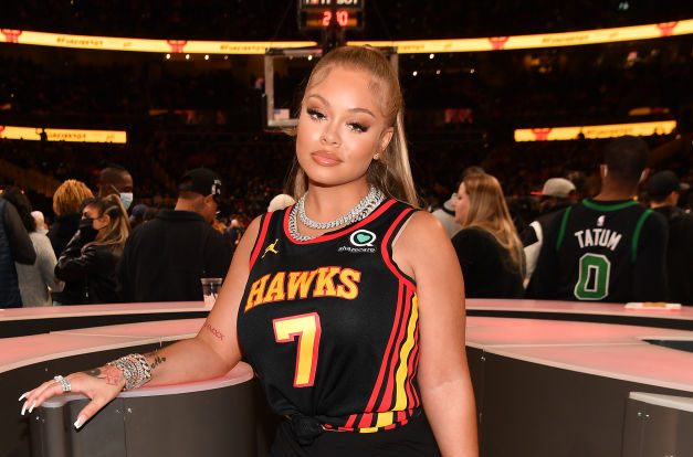 Celebrities Attend Boston Celtics v Atlanta Hawks