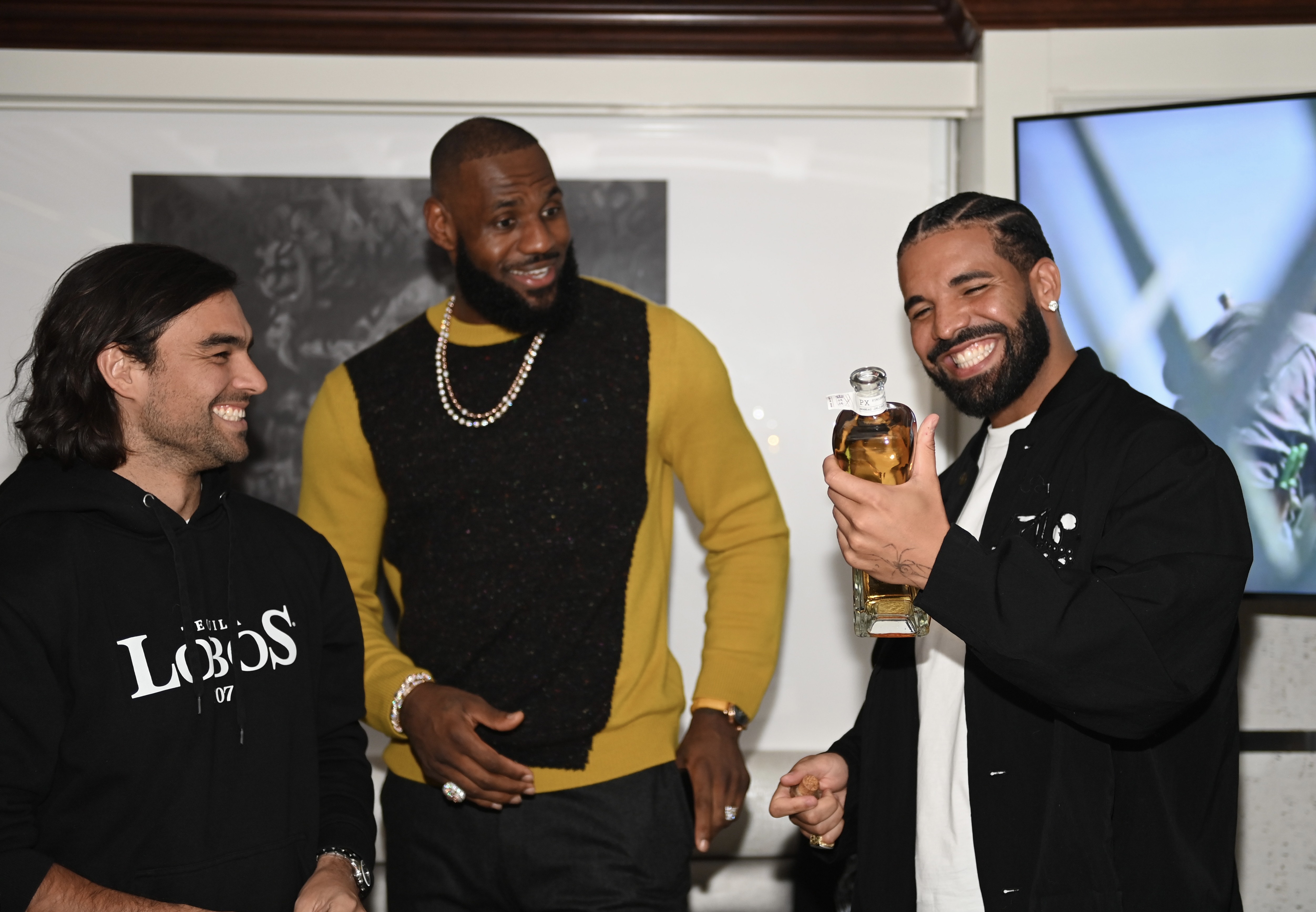 Drake and LeBron Lobos Gathering