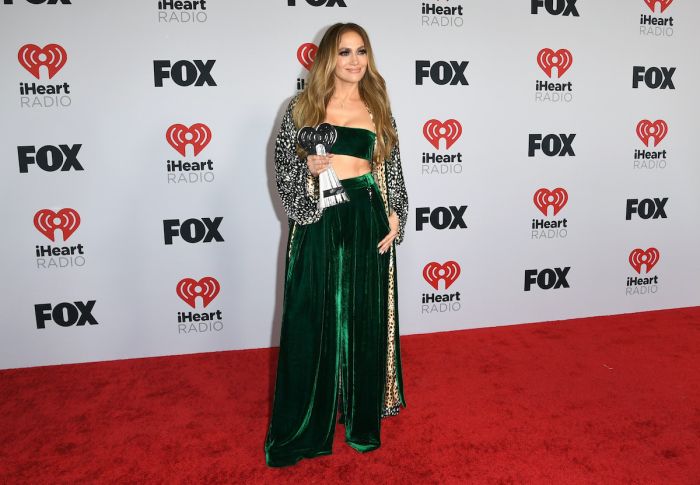 JLo attends the iHeart Radio Awards