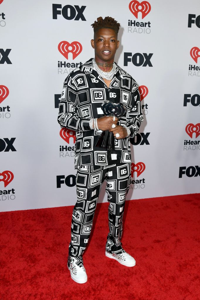 Yung Bleu wins Best New Hip Hop artist at the iHeart Radio Awards