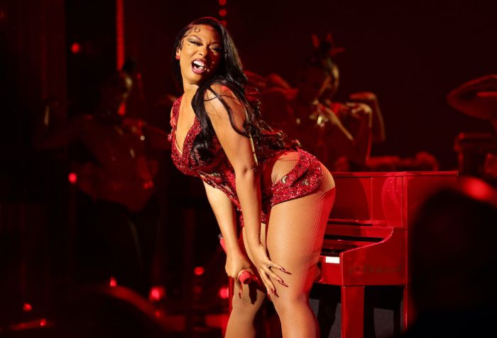 Megan Thee Stallion Performs at the iHeart Radio Awards