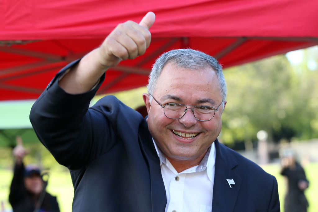 Pro-Trump Rally Held In Bellevue, Washington