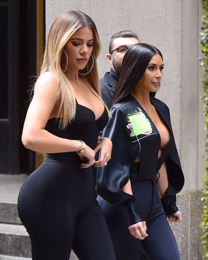 Khloe Kardashian Kim Kardashian NYC May 2016, Blac Chyna