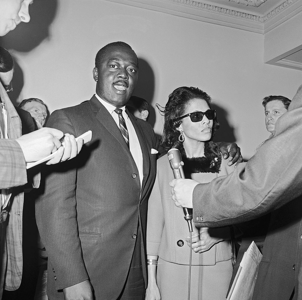 Abraham Bolden with Wife