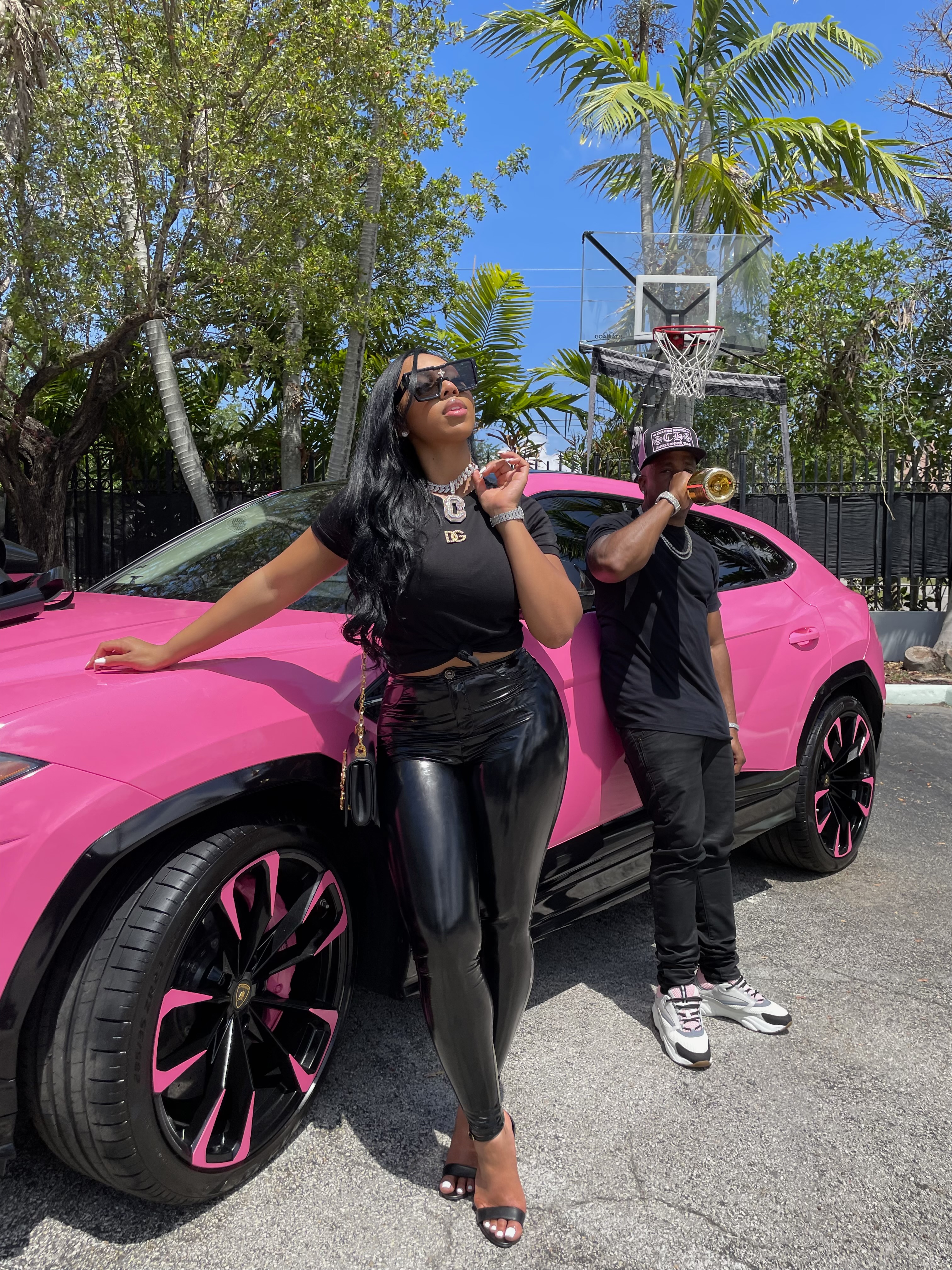 Yo Gotti gifts $300K Pink Lamborghini to Lehla Samia