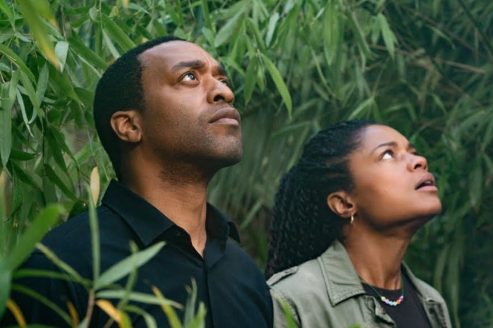 Chiwetel Ejiofor and Naomie Harris in Showtime's The Man Who Fell To Earth