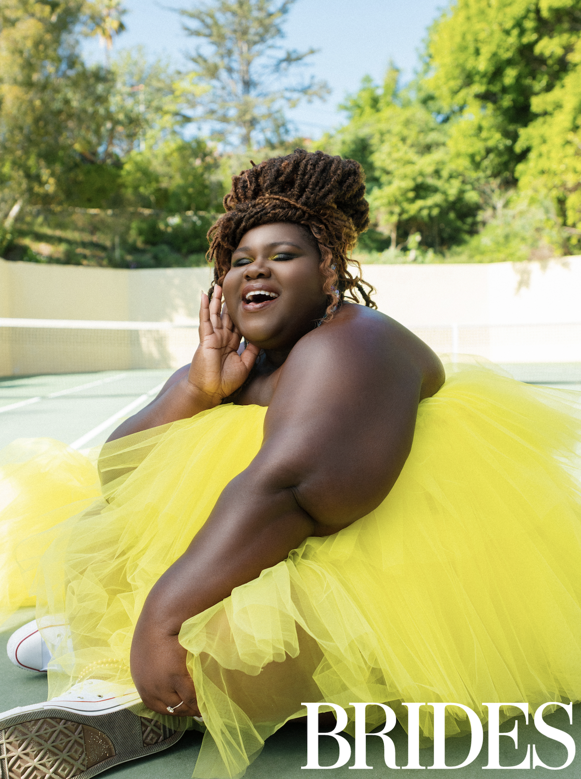 Gabourey Sidibe x Brides Magazine