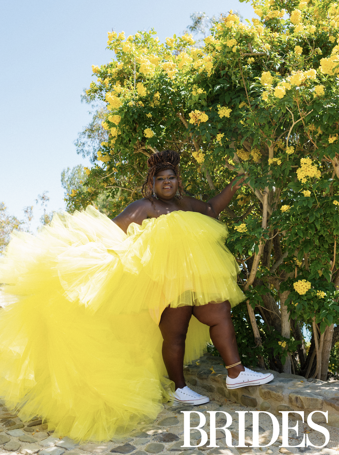 Gabourey Sidibe x Brides Magazine