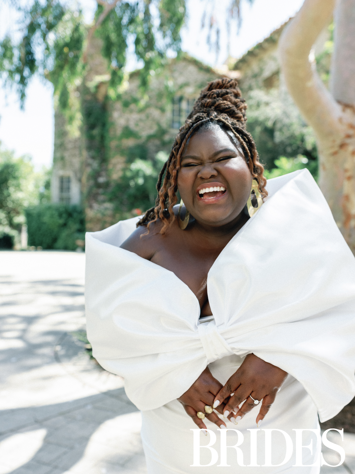 Gabourey Sidibe x Brides Magazine