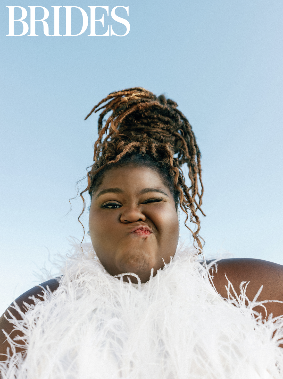 Gabourey Sidibe x Brides Magazine