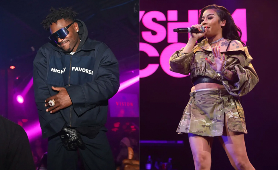 Keyshia Cole and Antonio Brown