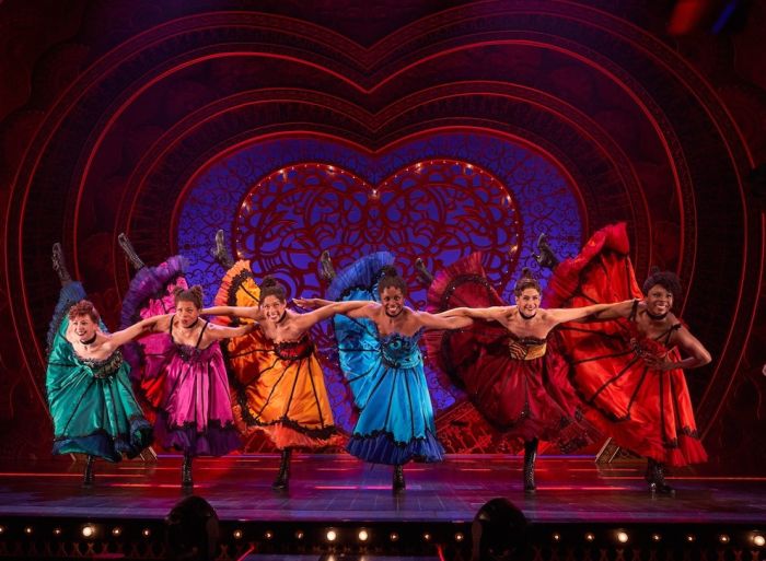 Moulin Rouge Ensemble Can Can Dancers