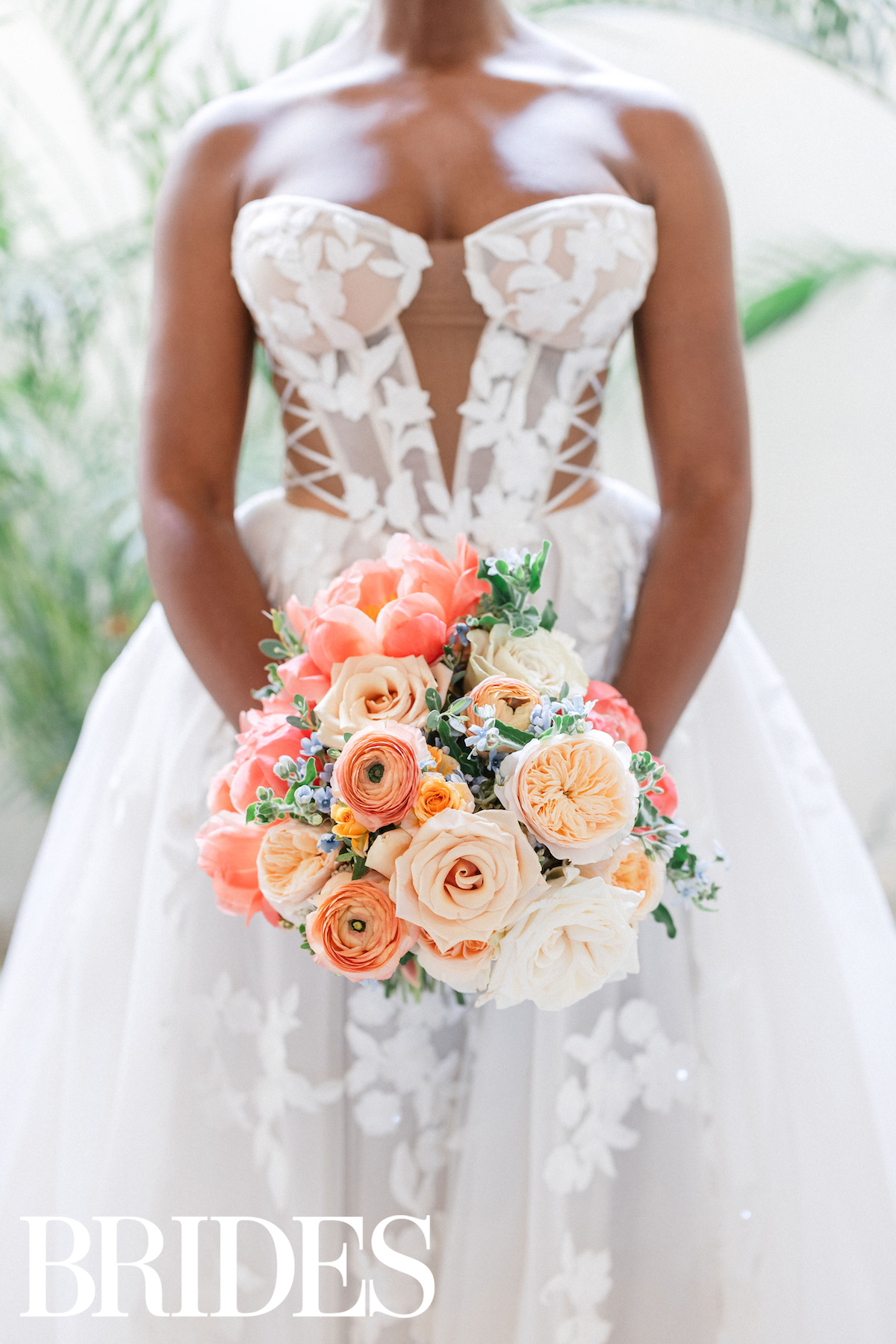 Brides Destination Wedding Issue Featuring Tika Sumpter and Nick James (Muscarella)