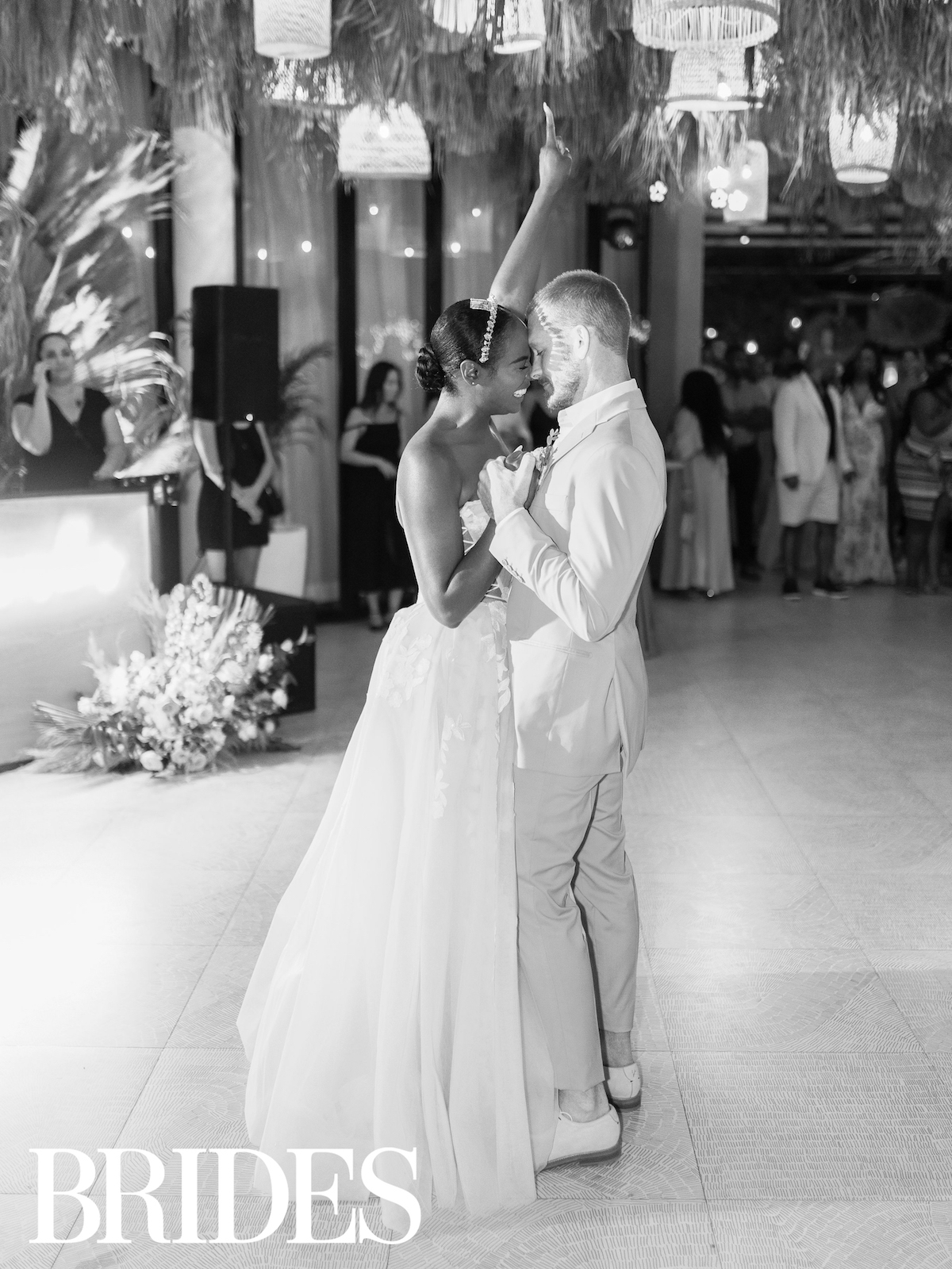 Brides Destination Wedding Issue Featuring Tika Sumpter and Nick James (Muscarella)