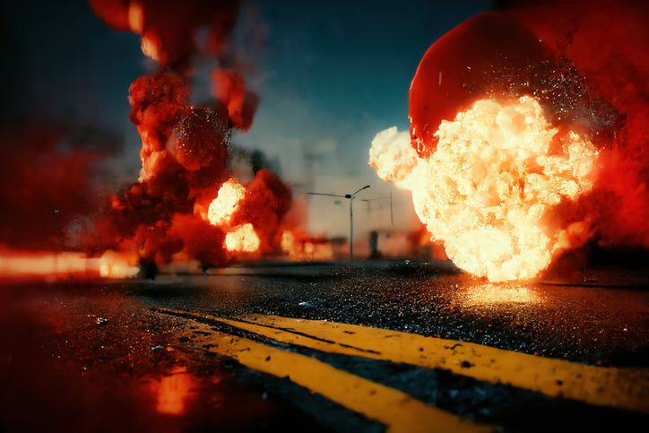 Traffic accident / Terroristic attack dgi image