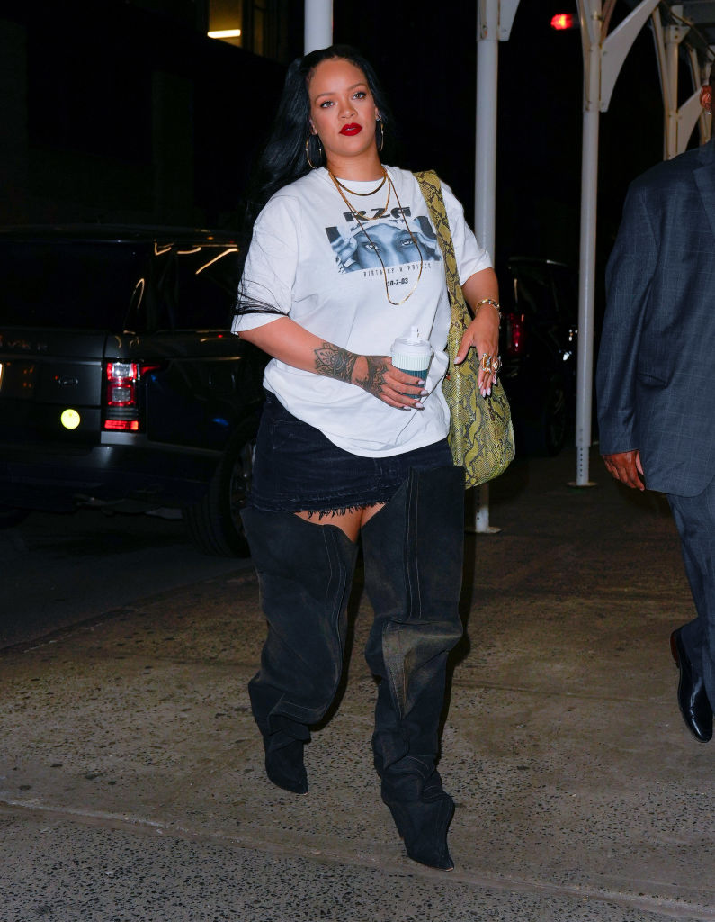 Celebrity Sightings In New York City - August 12, 2022