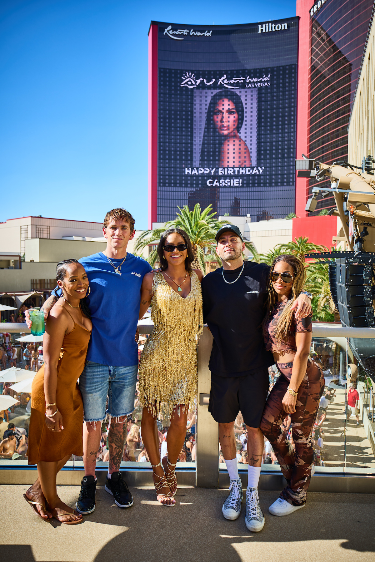 Cassie Fine celebrates turning 36 in Last Vegas