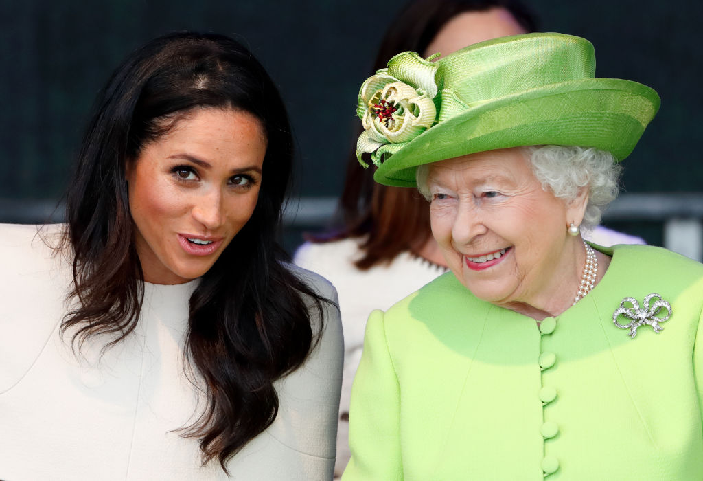 Queen Elizabeth x Meghan Markle