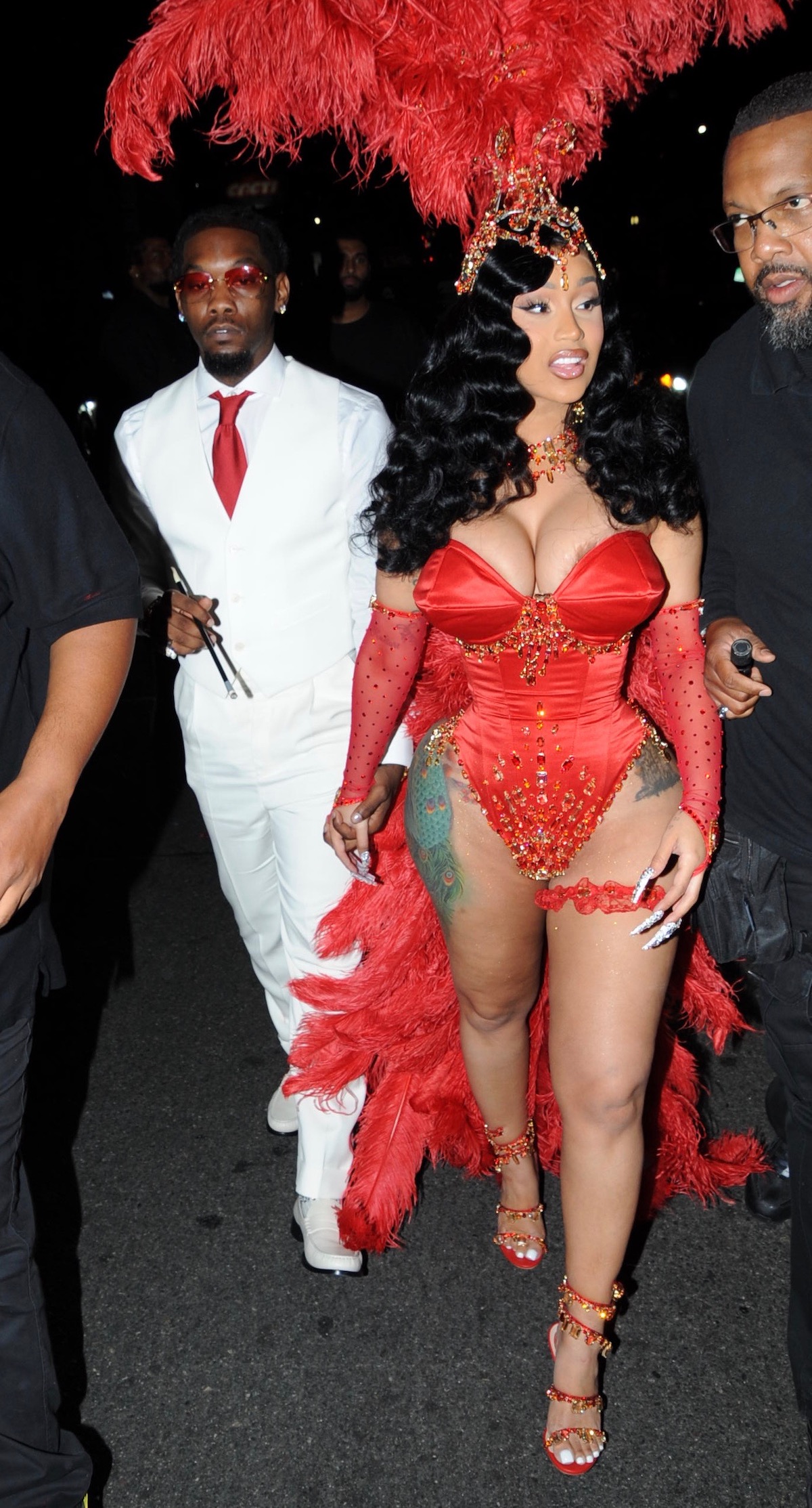 Cardi B and Offset attend her Los Angeles Birthday Party
