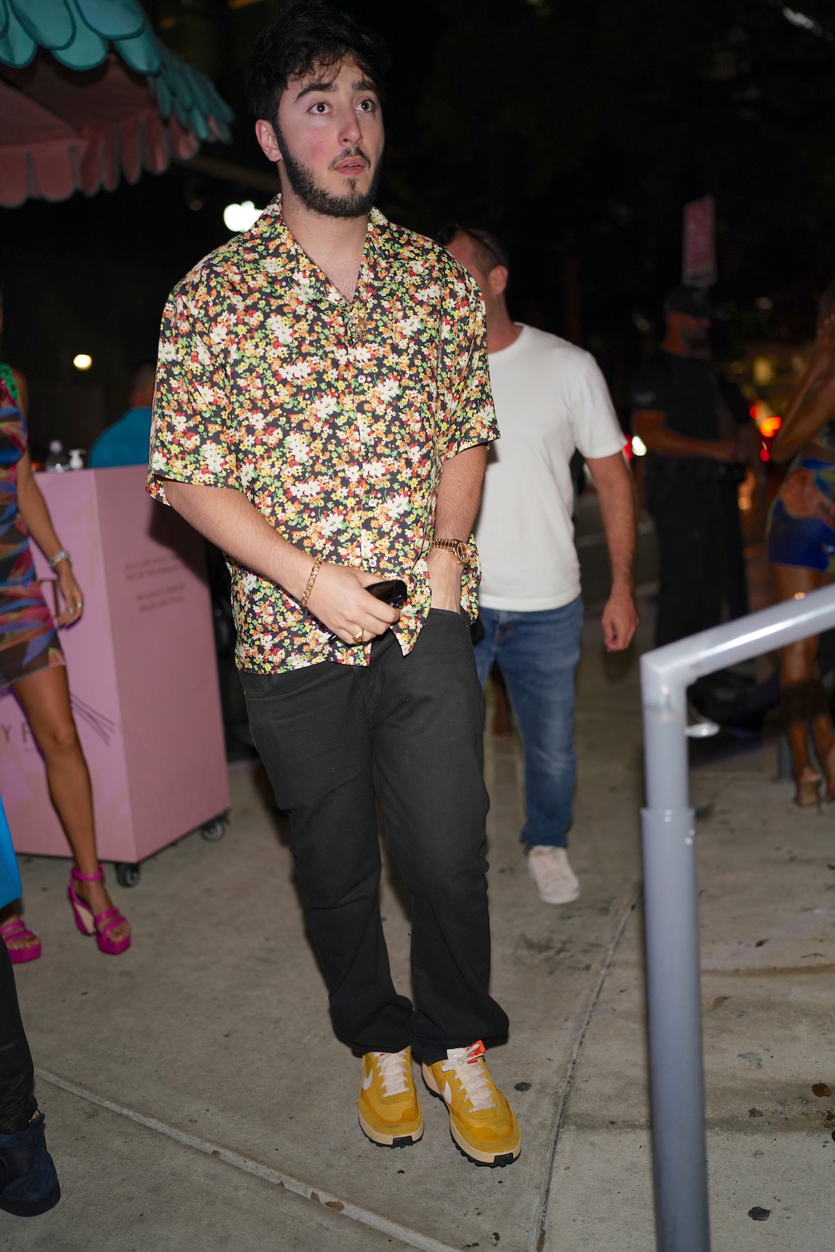 Zack Bia attends Drake's birthday party at Sexy Fish