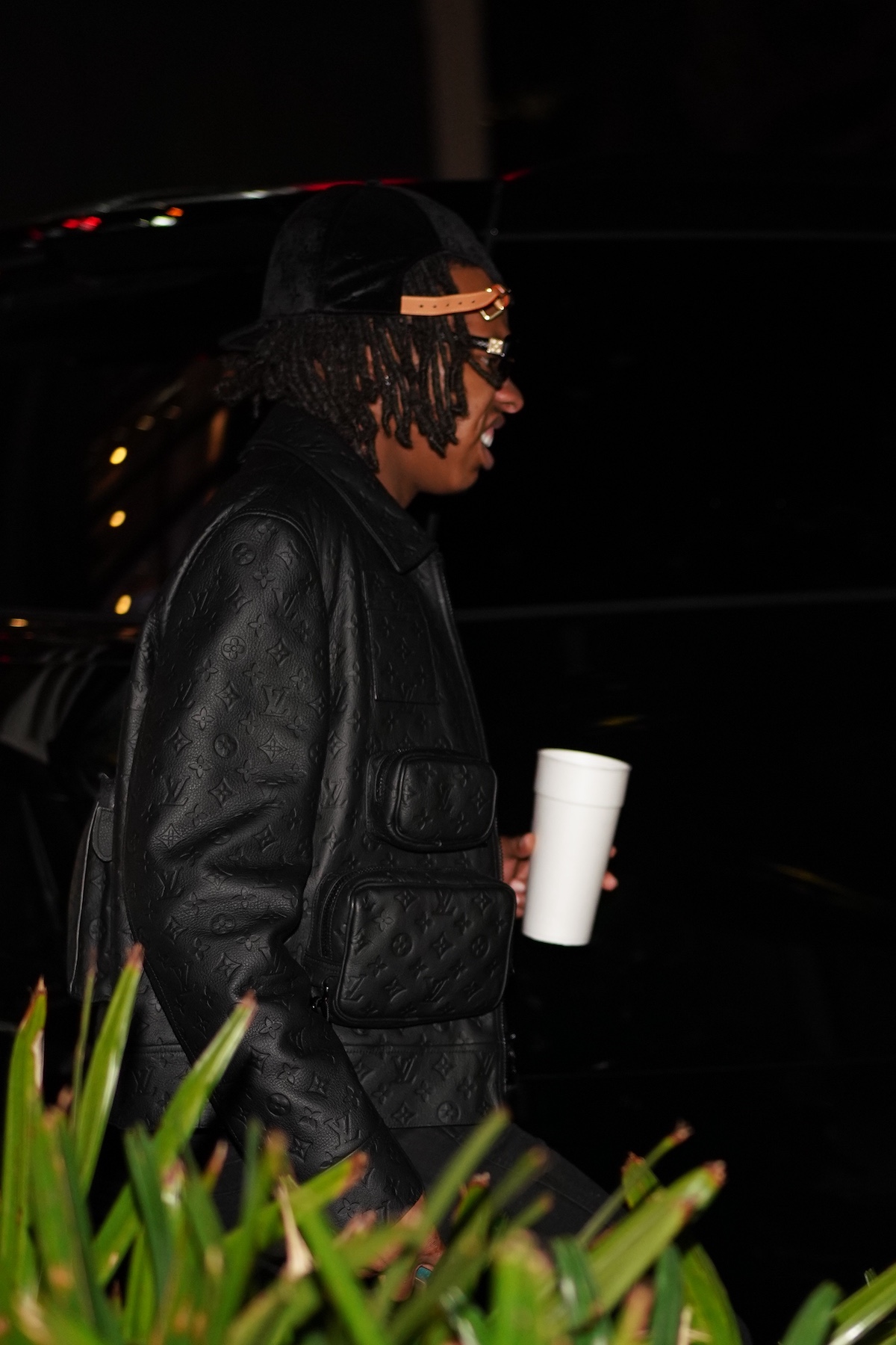 Lil Baby attends Drake's birthday party at Sexy Fish