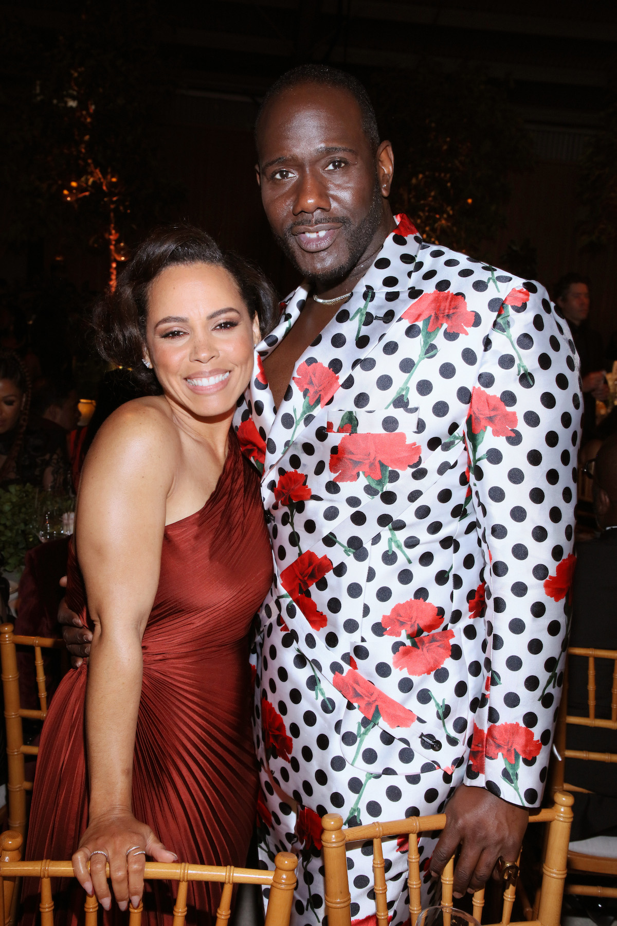 Amirah Vann and Nicco Annan attend the EBONY Power 100 Gala
